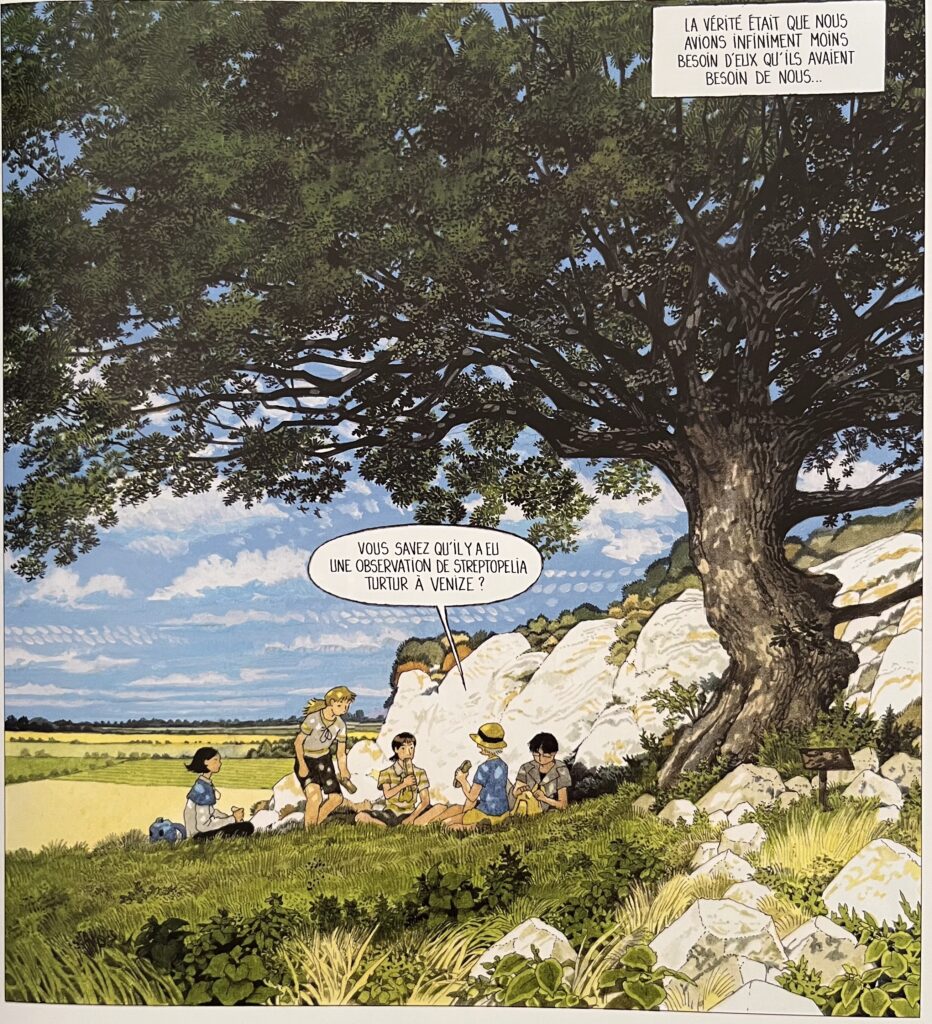 Un exemple de très beau dessin de nature de Jade Khoo.